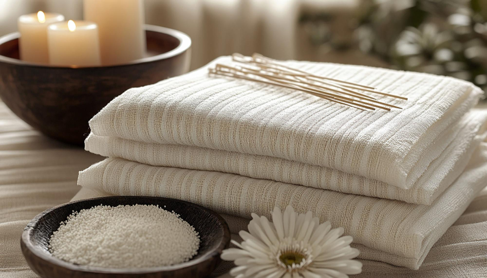 Traditional Thai massage treatment room in Beverley