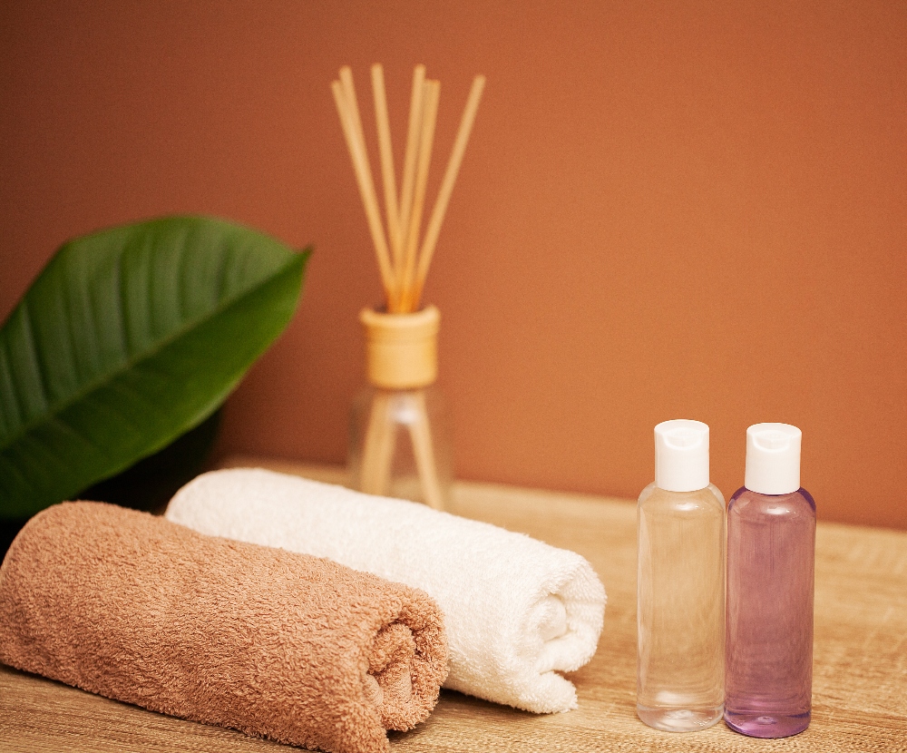Interior of Monta Thai Massage & Spa treatment room in Beverley